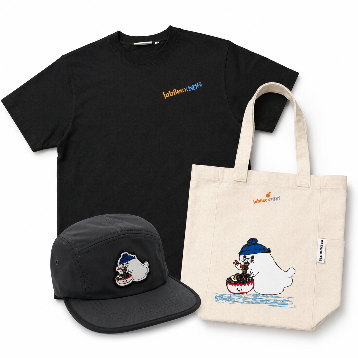 Jubilee x PS31 T-Shirt & Camper Hat Set